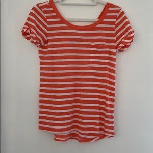 Women’s splendid striped pocket T-shirt